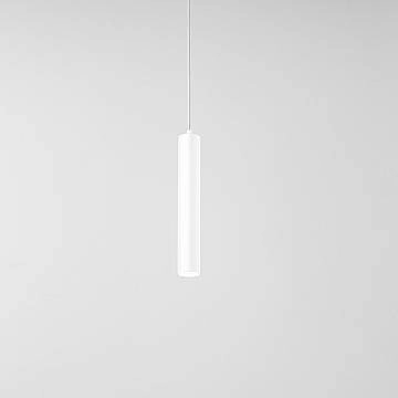 Sospensione Minimal Shot Metallo Bianco 1 Luce Gu10 Ip20