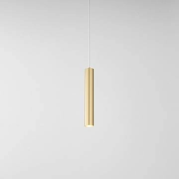 Sospensione Minimal Shot Metallo Oro 1 Luce Gu10 Ip20