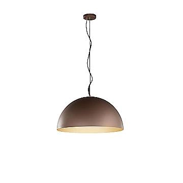 Sospensione Contemporanea Steel Metallo Marrone 1 Luce E27 Ip20 D60 Sospensione Contemporanea Steel Metallo Marrone 1 Luce E27 Ip20 D60