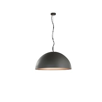 Sospensione Contemporanea Steel Metallo Grigio 1 Luce E27 Ip20 D80