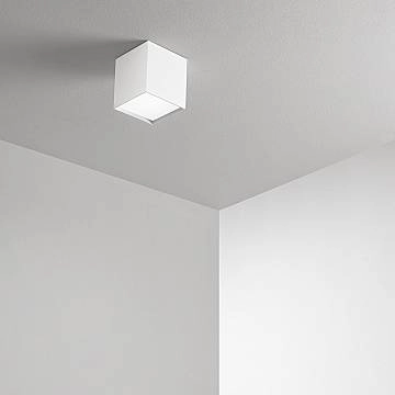 Plafoniera Moderna Tric Metallo Bianco Led 10W 3000K Ip20 Plafoniera Moderna Tric Metallo Bianco Led 10W 3000K Ip20