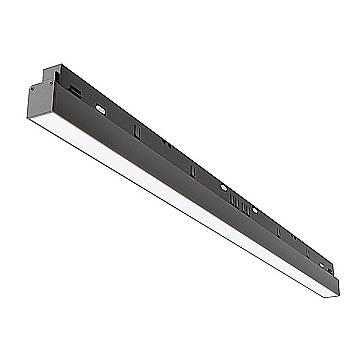 Lampada Binario Basis Alluminio Nero Led Integrato 24W Ip20