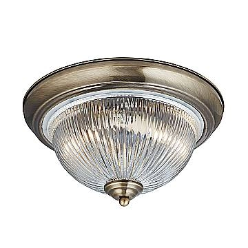 Plafoniera Contemporanea American Dinner Acciaio Adjustable Vetro 1 Luce E14