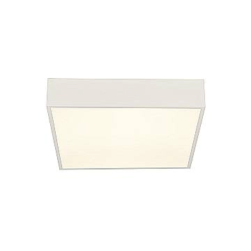 Plafoniera Contemporanea Zeus Alluminio Bianco Policarbonato Led 16W 3000K