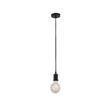 Sospensione Contemporanea Adjustable Acciaio Nero Alluminio 1 Luce E27 Sospensione Contemporanea Adjustable Acciaio Nero Alluminio 1 Luce E27