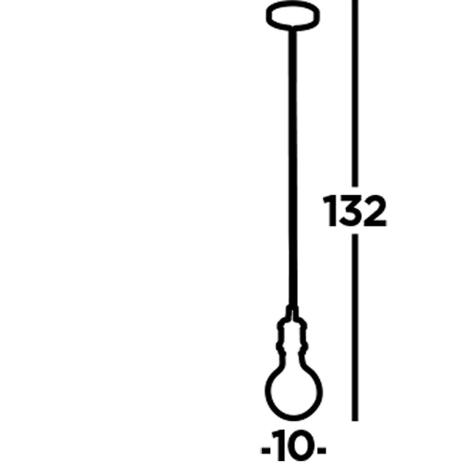 Sospensione Contemporanea Adjustable Acciaio Argento Alluminio 1 Luce E27 7461SS