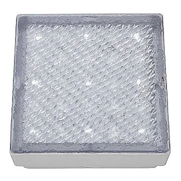 Faretto Calpestabile Contemporaneo Policarbonato Bianco Led 0,9W 7000K
