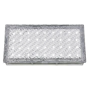 Faretto Calpestabilecontemporaneo Policarbonato Bianco Trasp Led 1,9W 7000K