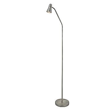 Piantana Moderna Allegro Acciaio Argento 1 Luce Gu10 Piantana Moderna Allegro Acciaio Argento 1 Luce Gu10