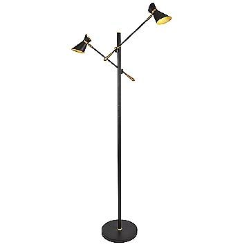 Piantana Industrial-Nordico Easel Acciaio Nero Oro Led 4W 3000K Piantana Industrial-Nordico Easel Acciaio Nero Oro Led 4W 3000K