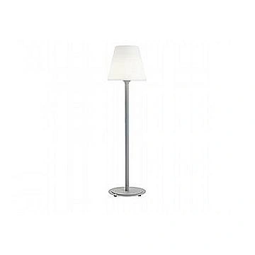 Piantana Da Esterno Moderna Lounge Alluminio E Termoplastica Grigio 1 Luce E27