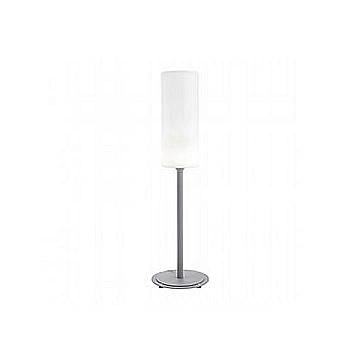 Piantana Da Esterno Contemp. Roller Alluminio E Termoplastica Grigio 1 Luce E27