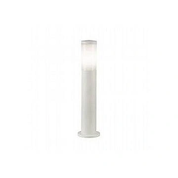 Palo Basso Moderno Panama Alluminio Bianco 1 Luce E27 300Cm