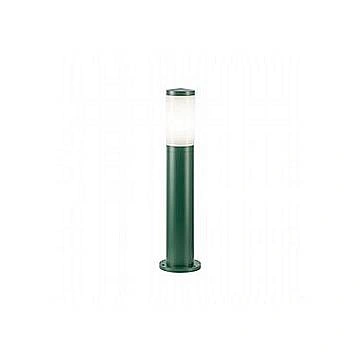 Palo Basso Moderno Panama Alluminio Muschio Verde 1 Luce E27 300Cm