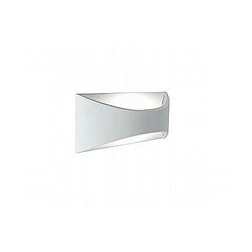 Applique Da Esterno Moderna Moon Alluminio E Termoplastica Bianco Led 6W 3000K
