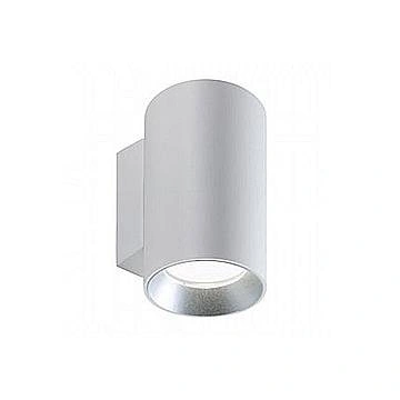 Applique Da Esterno Moderna Show Alluminio E Vetro Bianco Led 20+20W 3000K