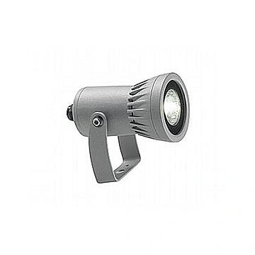 Faretto Orientabile Da Esterno Moderno Gun Color Alluminio E Vetro Led 6W 4000K