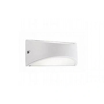 Applique Da Esterno Moderna Lhasa Alluminio E Termoplastica Bianco Led 10W 4000K