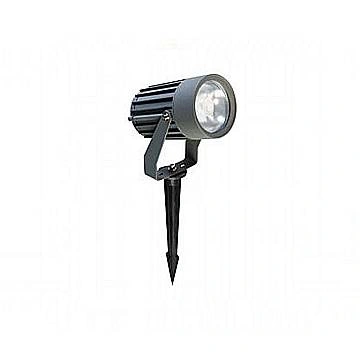 Faretto Da Esterno Moderno Tube Alluminio E Vetro Grigio Led 12W 4000K
