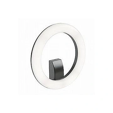 Applique Da Esterno Moderna Omega Alluminio E Termoplastica Grigio Led 20W 4000K