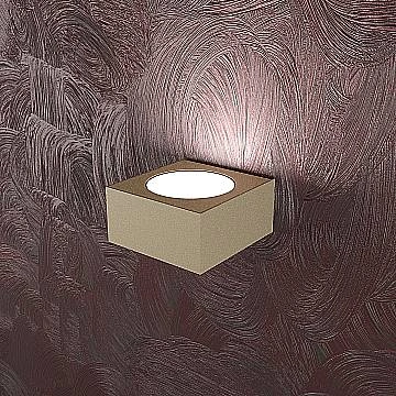 Applique Moderna Area Metallo Sabbia 1 Luce Gx53