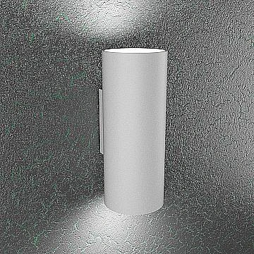 Applique Moderna Cloud Metallo Grigio 2 Luci Gx53 10Cm