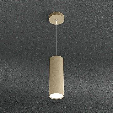 Sospensione Moderna Cloud Metallo Sabbia 1 Luce Gx53 25Cm