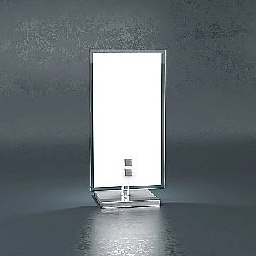 Lampada Da Scrivania Contemporanea Upgrade Metallo Cromo 1 Luce G9