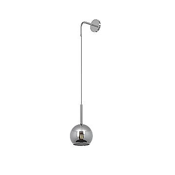 Applique Contemporanea Future Metallo Cromo Vetro Cromo 1 Luce E27