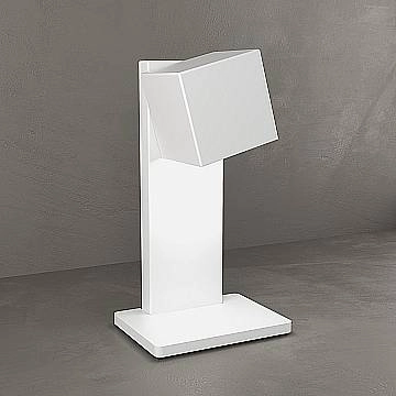 Lampada Scrivania-Ufficio Moderna Rotation Metallo Bianco 1 Luce Gx53 Lampada Scrivania-Ufficio Moderna Rotation Metallo Bianco 1 Luce Gx53