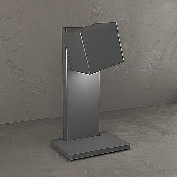 Lampada Scrivania-Ufficio Moderna Rotation Metallo Antracite 1 Luce Gx53 Lampada Scrivania-Ufficio Moderna Rotation Metallo Antracite 1 Luce Gx53