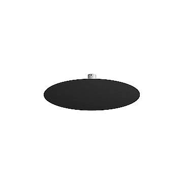 Plafoniera Moderna Disk Metallo Nero 9 Luci Gx53