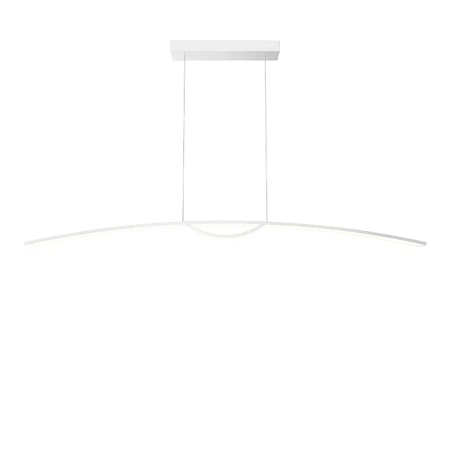 Mimax Lightining-Lampada A Sospensione Design Sunset Led Integrato 36 W In Alluminio Bianco-1665-8436565161665