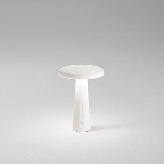 Lampada Da Tavolo Per Esterno Astro Moderna Metallo Bianco Led Luce Calda