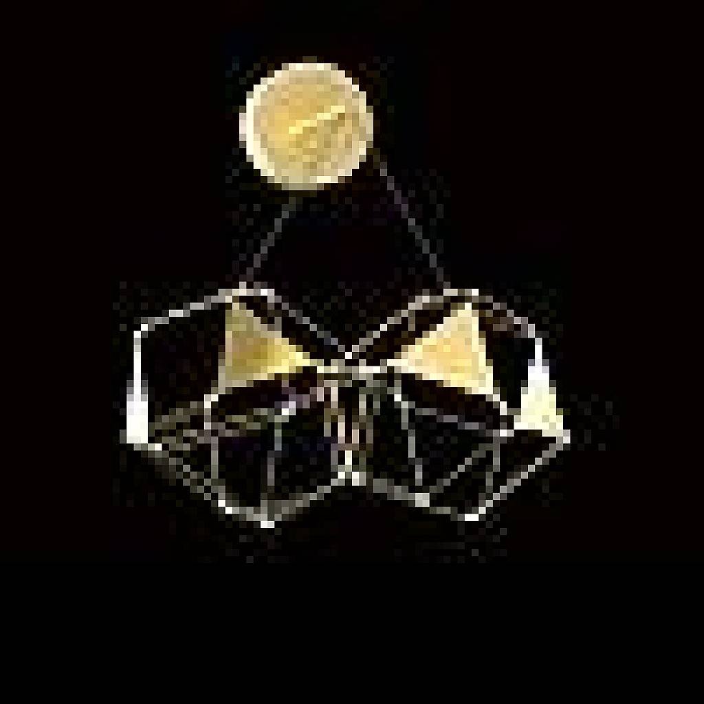 Applique Moderna Lucciola Pro Metallo Oro Led 9,6W