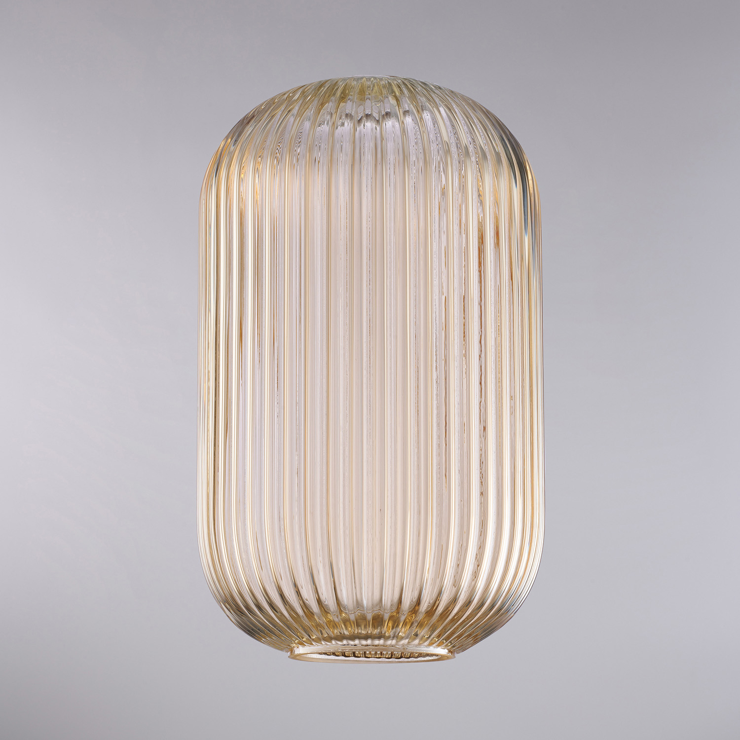 Diffusore In Vetro Ambra Effetto Plisse' BL310-VT-AM