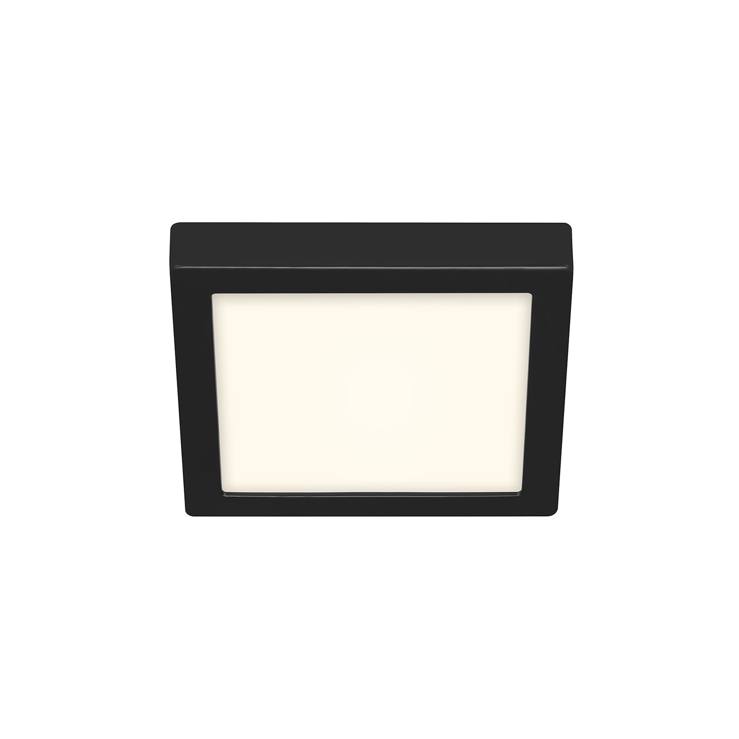 Plafoniera Contemporanea Fire Black Metallo Nero Led Integrato 16W 4000K