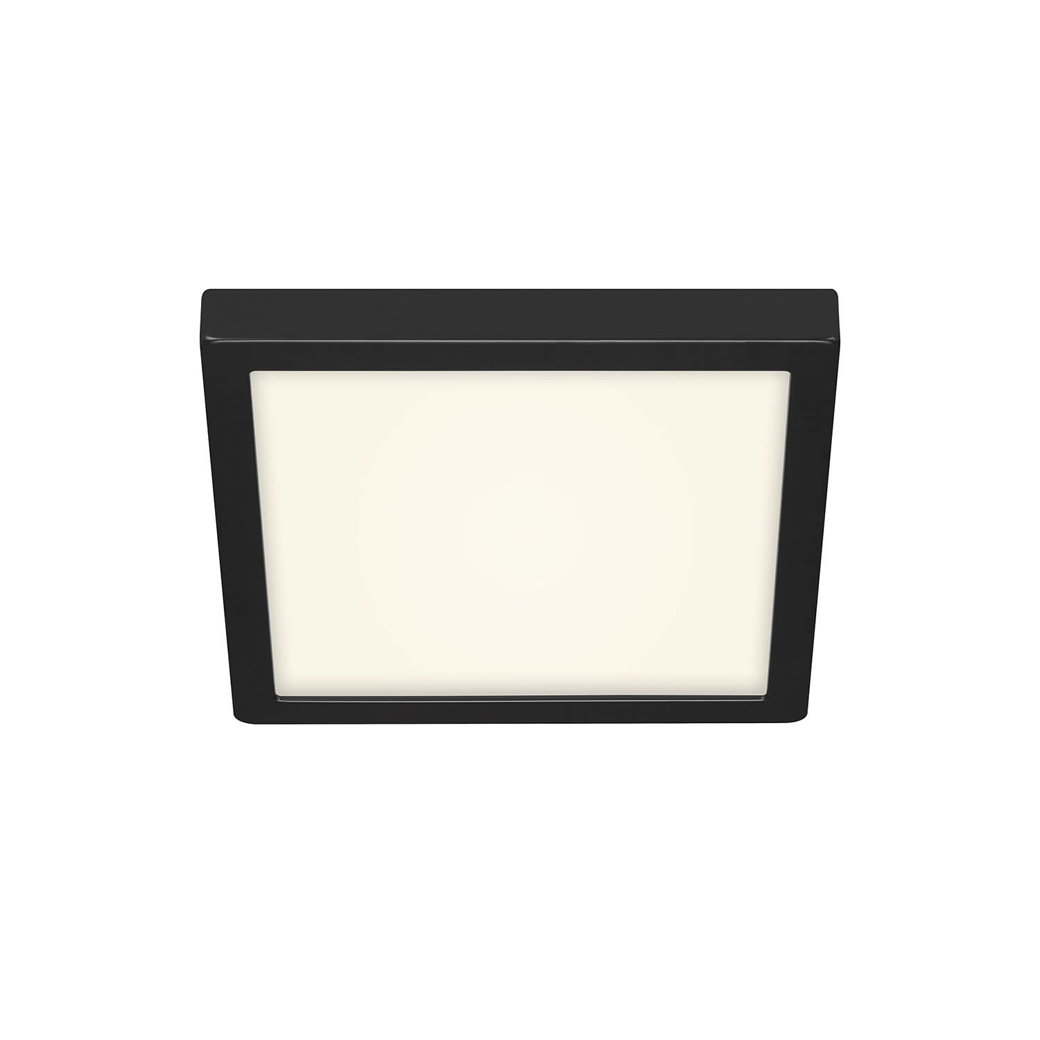 Plafoniera Contemporanea Fire Black Metallo Nero Led Integrato 20W 4000K