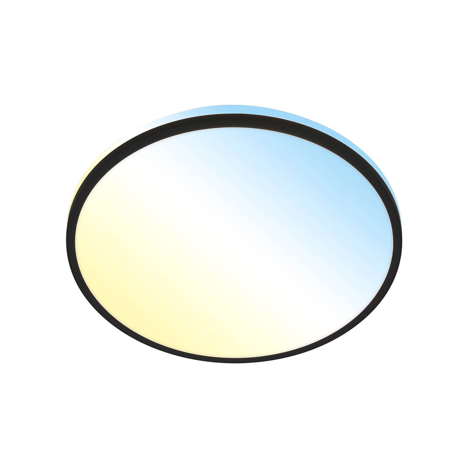 Plafoniera Moderna Pulup Plastica Bianco Led 22W 3000K