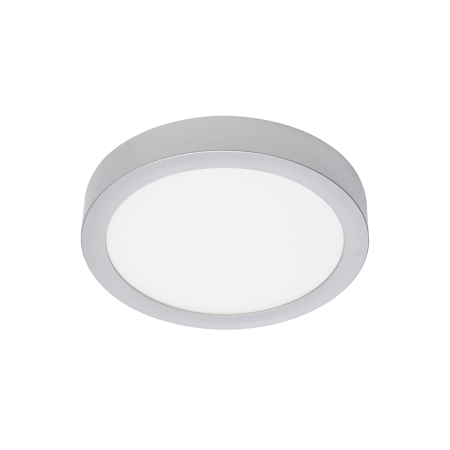Plafoniera Contemporanea Fire Metallo Cromo Led Integrato 16,5W 4000K
