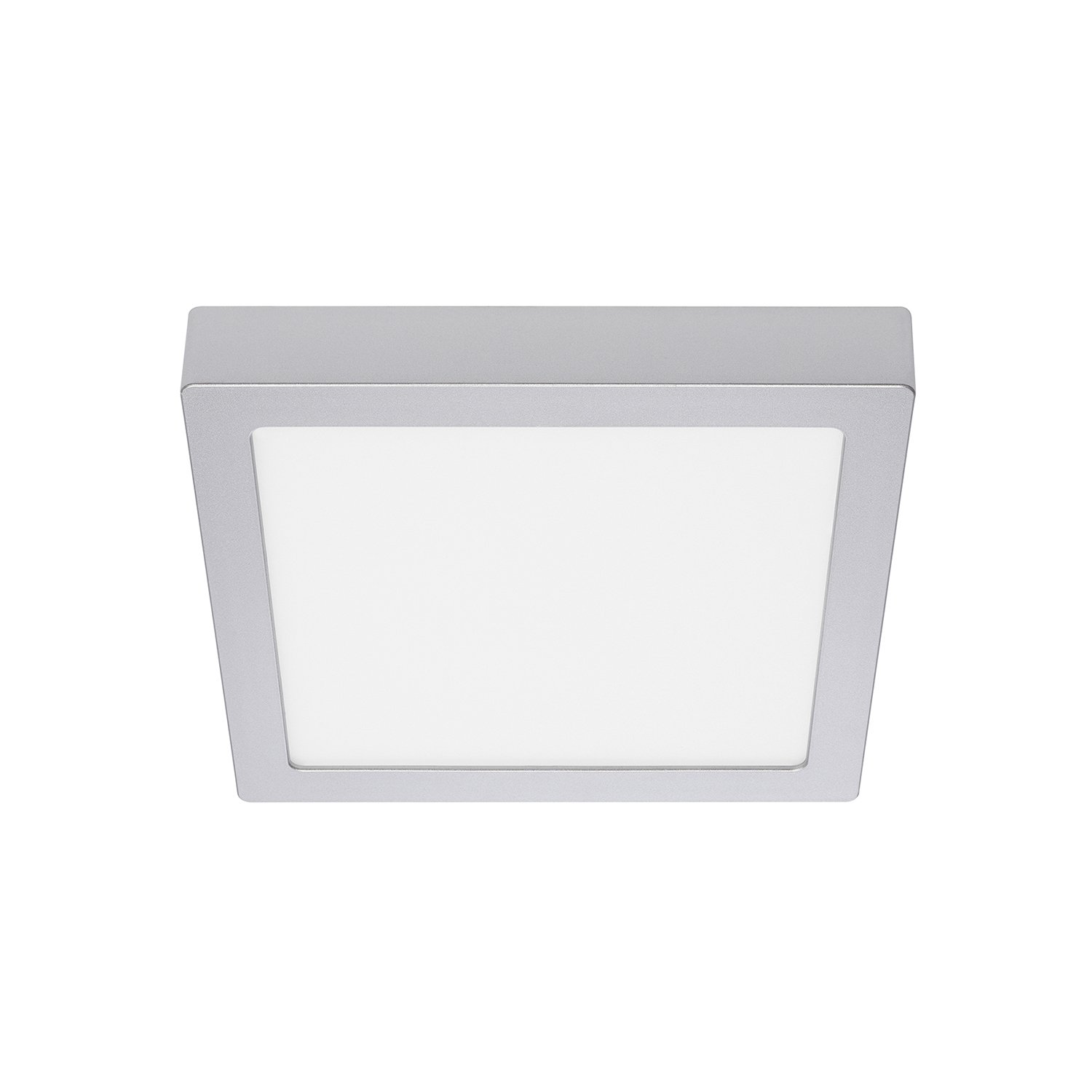 Plafoniera Contemporanea Fire Metallo Cromo Led Integrato 16W 3000K