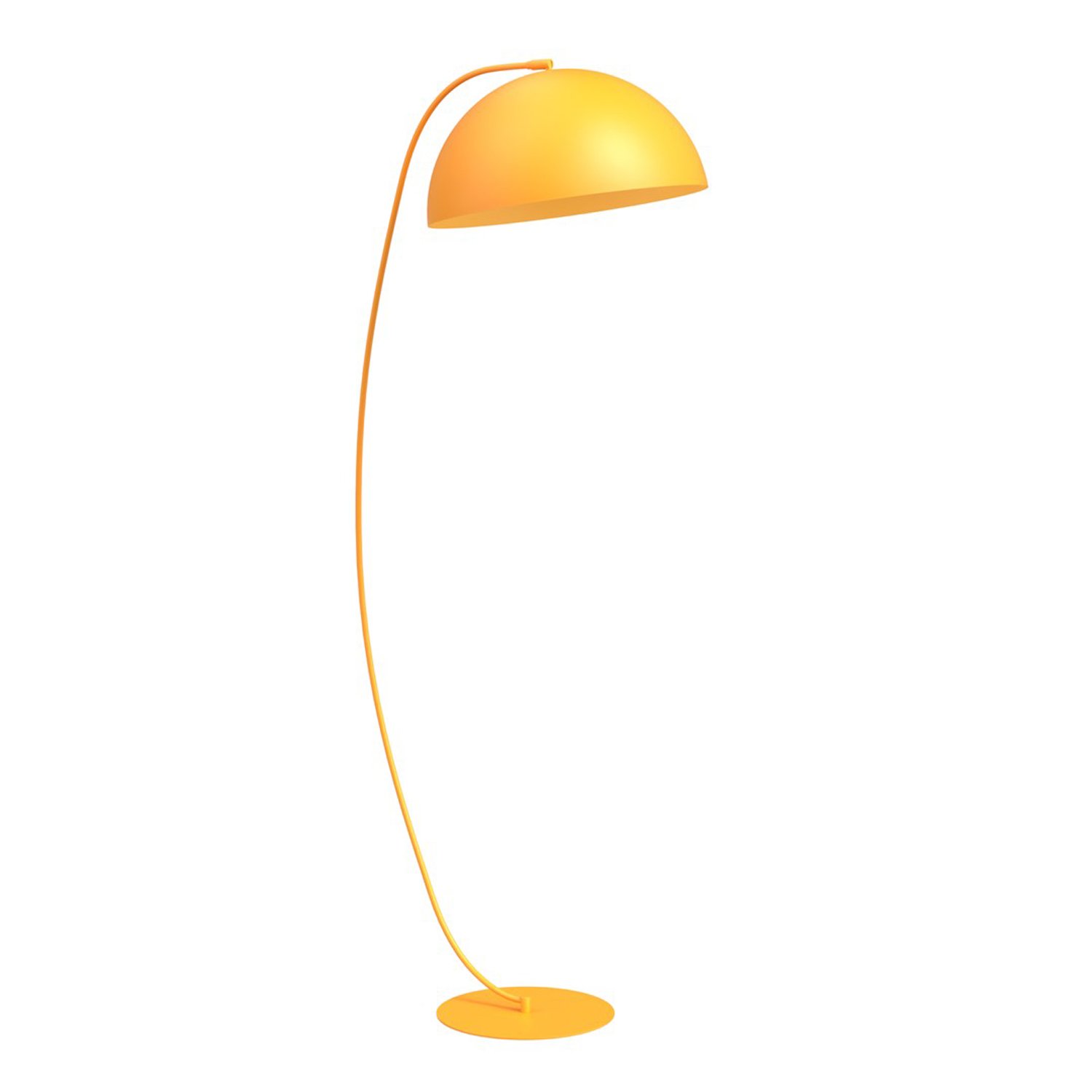 Piantana Minimal Artemide Acciaio Arancione 1 Luce Gx53 Ip20