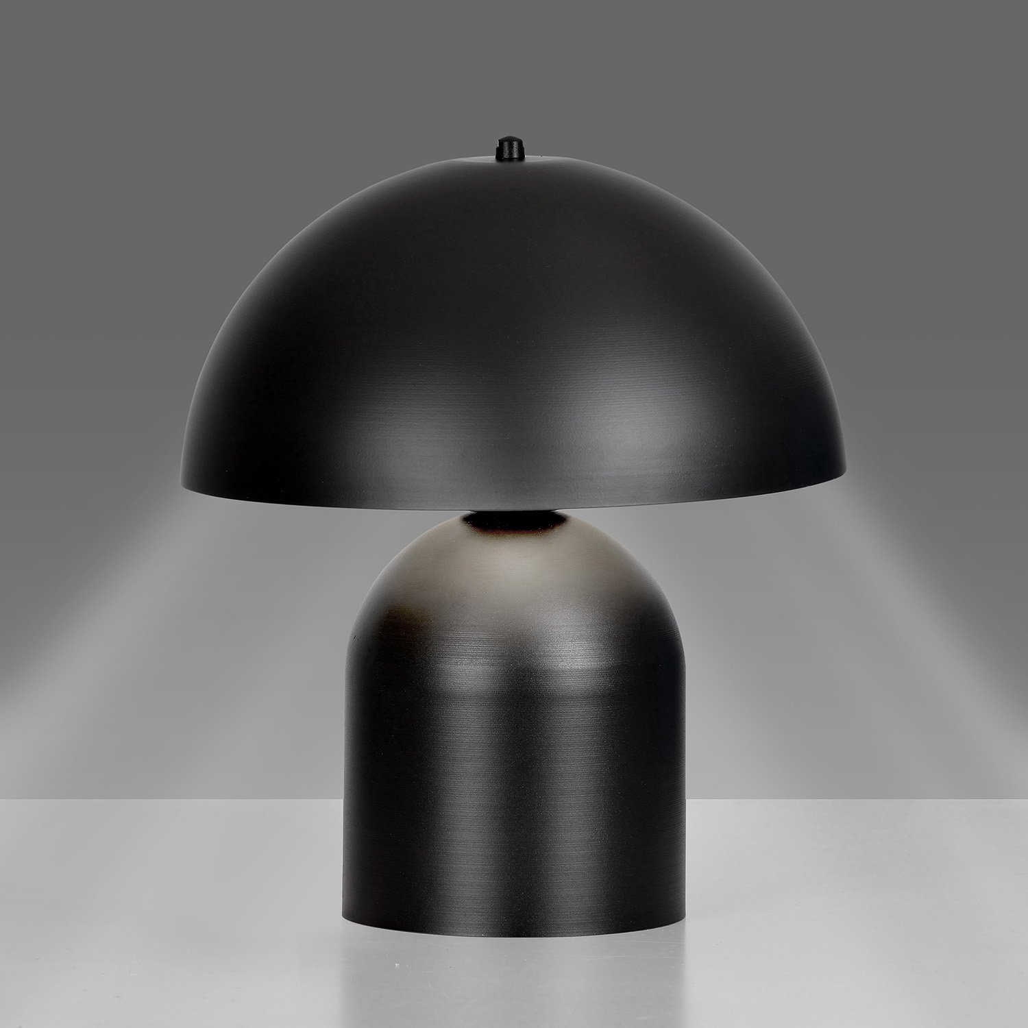 Lampada Da Tavolo Nordica Danu 1 Luce In Acciaio Nero LA0078-EB-LT1-NR