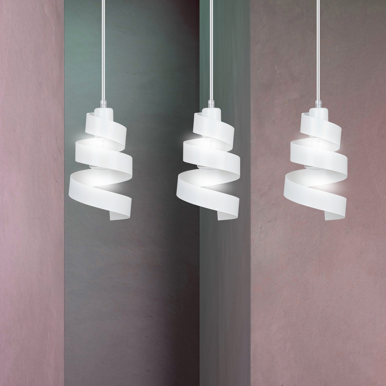 Lampadario Wilma 3 Luci In Ferro Battuto – Stile Rustico E Shabby Chic – Bianco Anticato Con Decori Oro E Foglie Verdi – Made In Italy