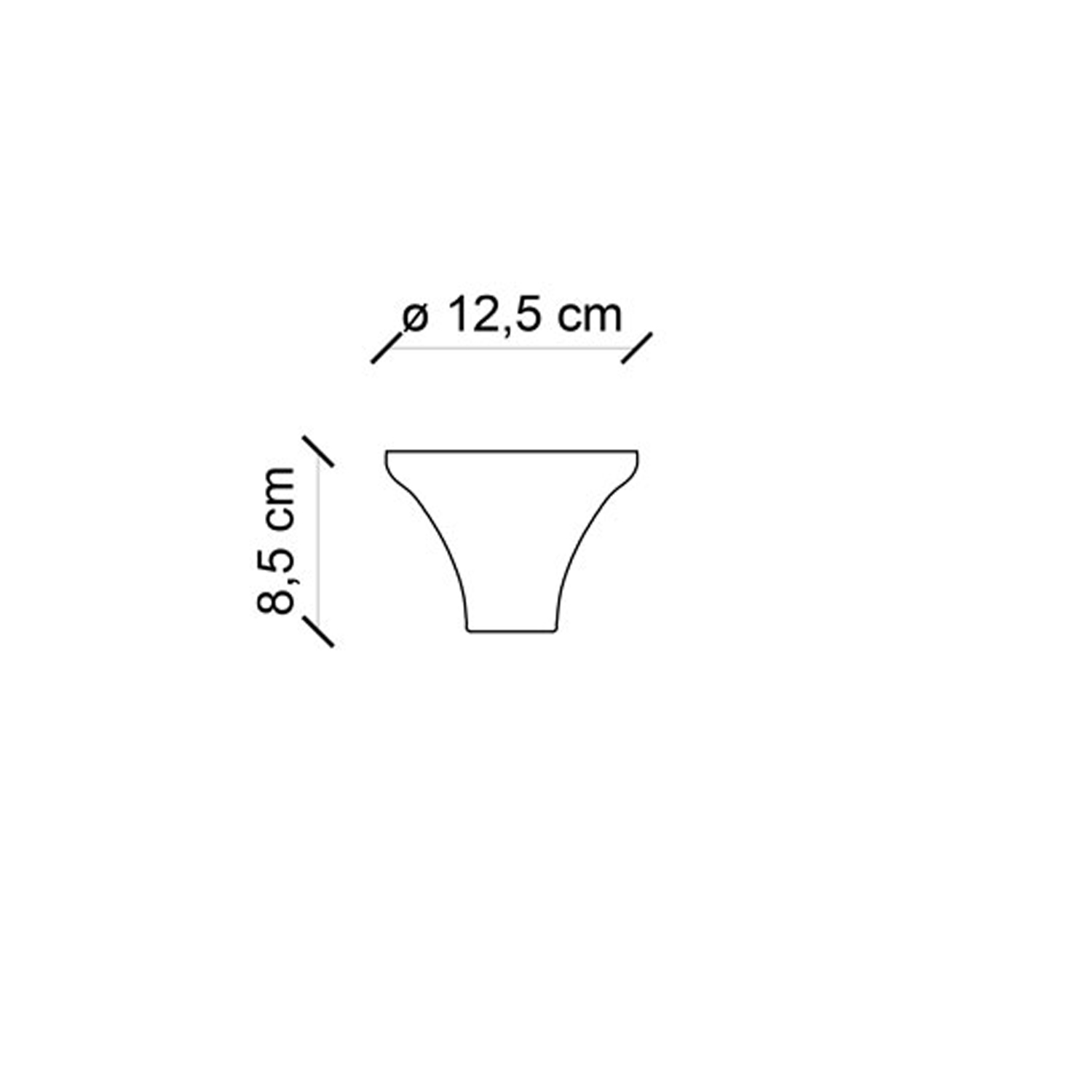 Plafoniera Vintage Tonda Piccola Ceramica Azzurra 1 Luce E27 C132-VIA