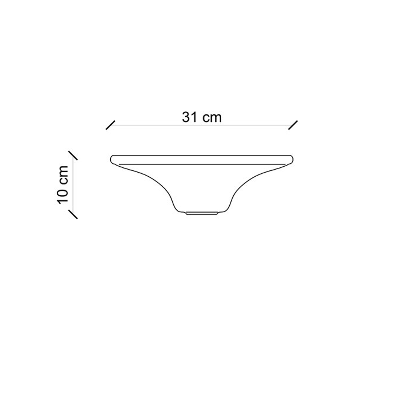 Plafoniera Vintage Quadrata Grande Ceramica Verde 1 Luce E27 C136-VIV