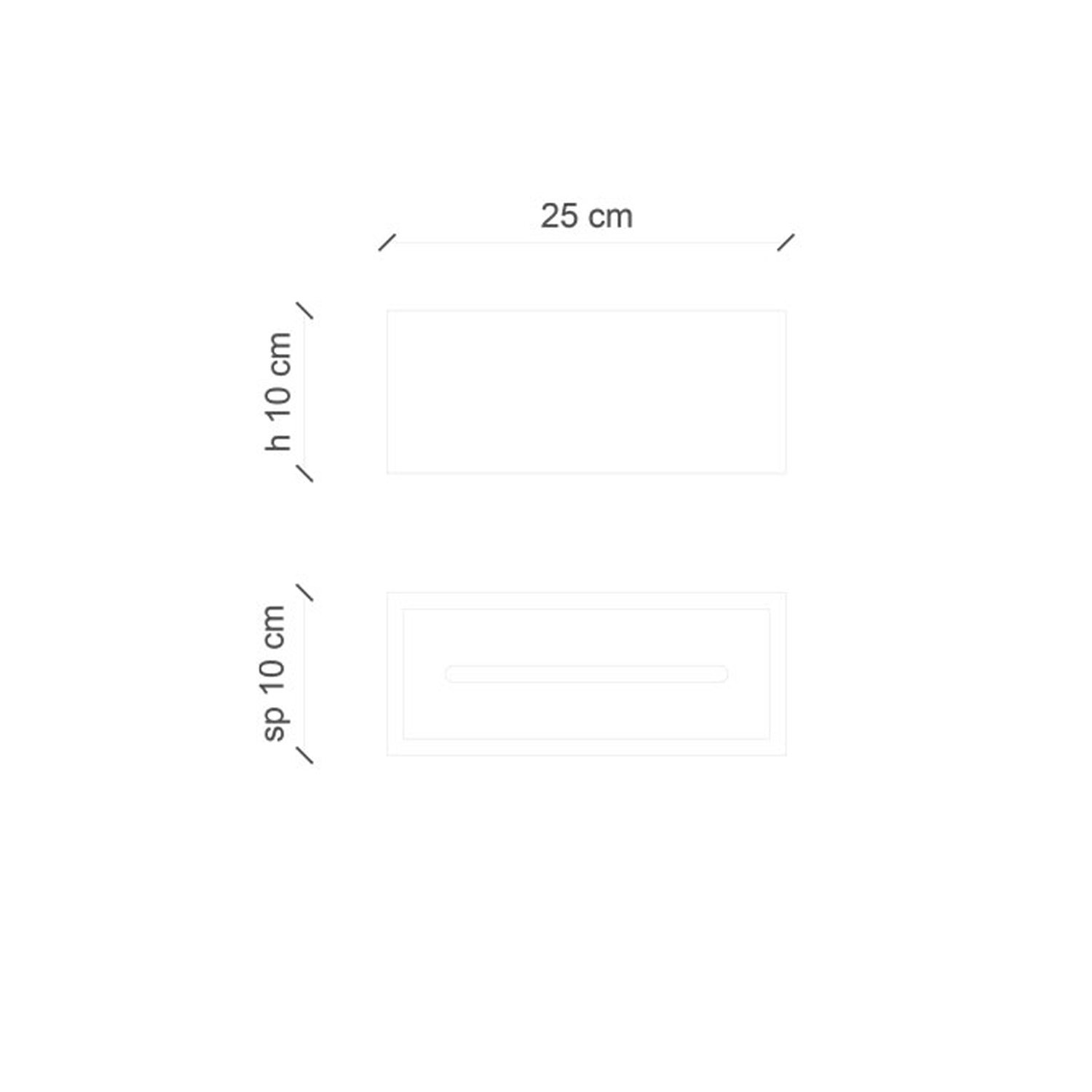 Applique Vintage Vague Vintage Ferro E Ceramica Smaltata Bianco 1 Luce E27 C1418-27-05