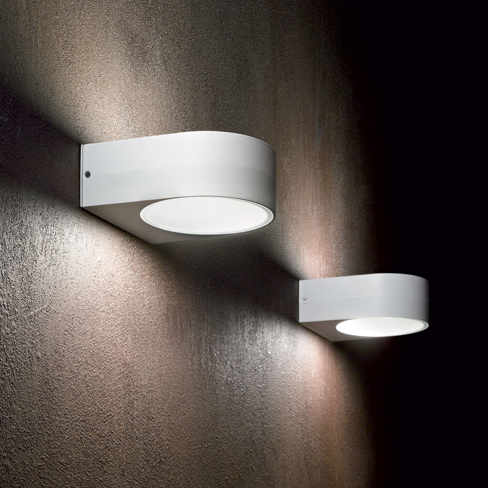 Applique Moderna Iko Metallo Bianco 1 Luce E27 018522