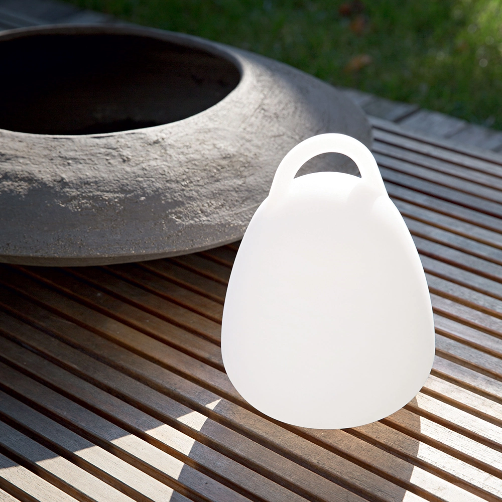 Lampada Da Tavolo Per Esterno Led 4000K Live Campana Con Batterie Ricaricabili Lampada Da Tavolo Per Esterno Led 4000K Live Campana Con Batterie Ricaricabili