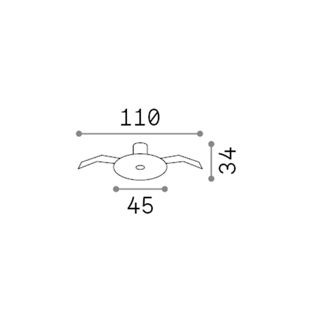 Rosone A Incasso All In Metallo Cromo 307107